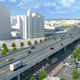 A rendering of the “Higher and Wider” viaduct alternative.